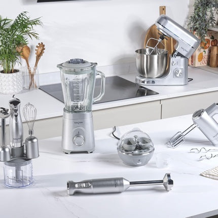 Salter Aspen Milk Frother 4-in-1 Electric Milk Steamer Hot and Cold