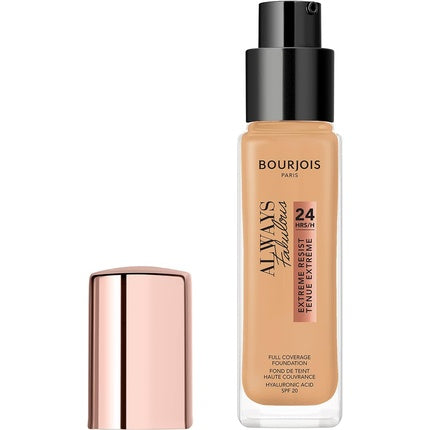 Bourjois Always Fabulous Extreme Resist Spf20 Concealing Foundation 210 Vanilla 30ml