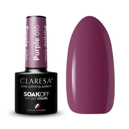 Claresa 621 Purple UV Nail Polish 5ml