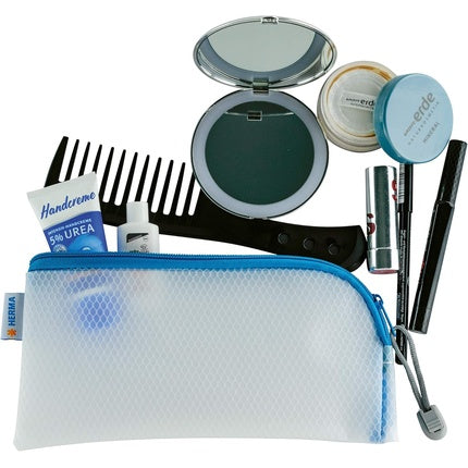 Herma 20003 Zip Cosmetic Bag Transparent 23 x 11 cm