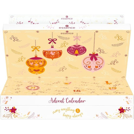 Essence Advent Calendar Merry Everything & Happy Always 24 Beauty Surprises Multicolored Acetone-Free Vegan Without Microplastics & Parabens Gift for Beauty Lovers
