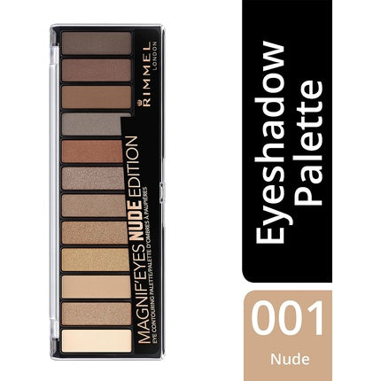 Rimmel Magnif'eyes Eyeshadow Palette 001 Nude Edition - 14.16g