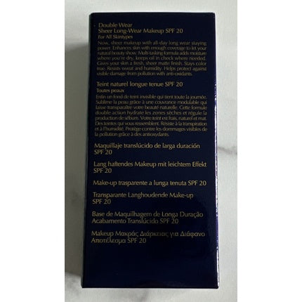 Estee Lauder Double Wear Sheer Long-Wear Makeup SPF20 30ml in 8C1 Rich Java - New