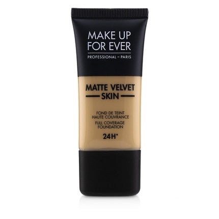MAKE UP FOR EVER Matte Velvet Skin Full Coverage Foundation Y315 Sand 1.01oz 30mL