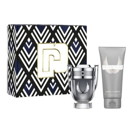 Invictus Platinum Perfume Spray 50ml with Shower Gel