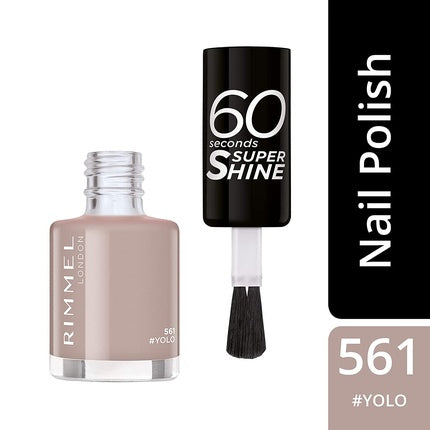Rimmel 60 Seconds Super Shine Nail Polish 561 #Yolo
