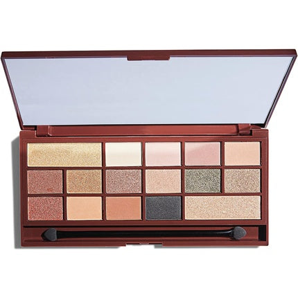 I Heart Revolution Chocolate Eyeshadow Palette Gold 24k - 22g