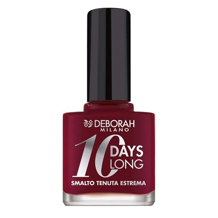 Deborah 10 Days Long No. 884 Cherry Nail Polish for Long-Lasting and Radiant Nails