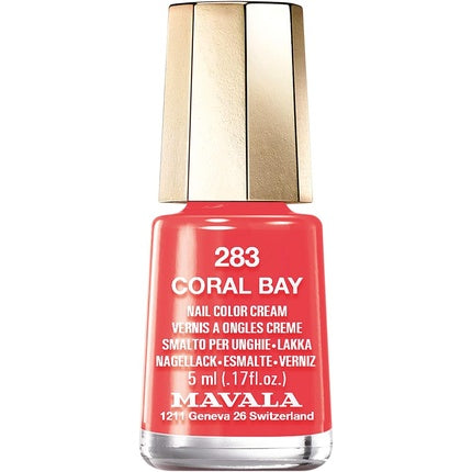 Mavala Nail Polish 283 Coral Bay 5ml