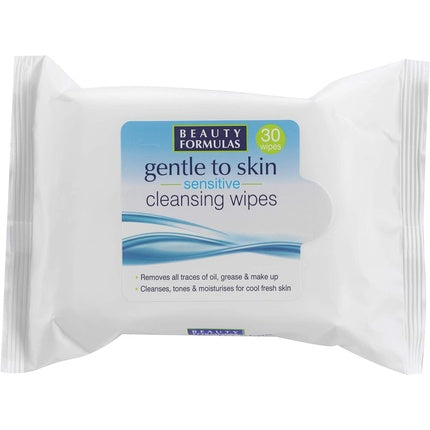 Beauty Formulas Gentle to Skin Sensitive Cleansing Wipes