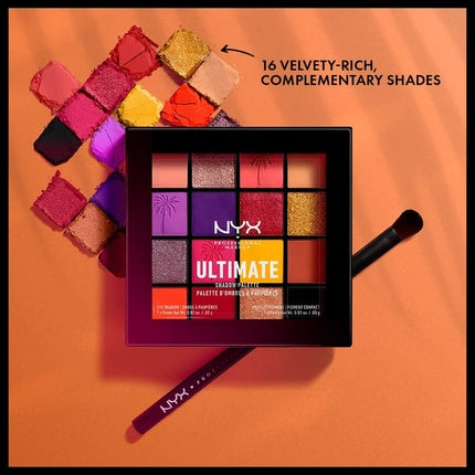Nyx Professional Makeup Ultimate Shadow Palette Festive 0.1 fl oz