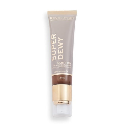 Revolution Superdewy Tinted Moisturiser Light Coverage Makeup Mocha 1.85fl.oz/55ml