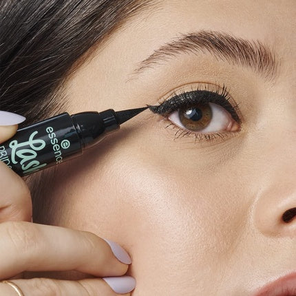 essence Lash Princess Eyeliner Pen Intense Color and Long Lasting Formula Vegan and Cruelty Free Black