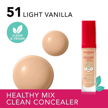Bourjois Healthy Mix Clean & Vegan Face Concealer 51 Light Vanilla 6ml