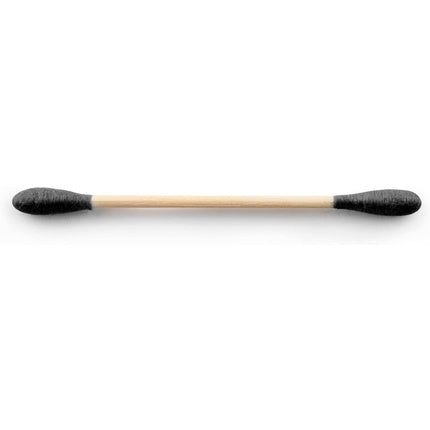 The Humble Co. Natural Cotton Swabs Black Biodegradable Eco-Friendly Vegan Perfect for Ears Makeup Pet care and Cleaning 100 Swabs