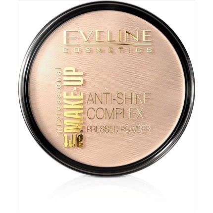 Eveline Art Make-Up Anti-Shine Complex Pressed Powder - 31 Transparent, 14g