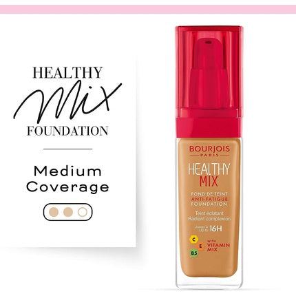 Bourjois Healthy Mix Foundation 57.5 Golden Toffee 30ml