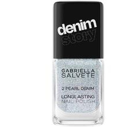 Gabriella Salvete Denim Story Longlasting Nail Polish - 11 Ml, Color: 02 Pearl Denim