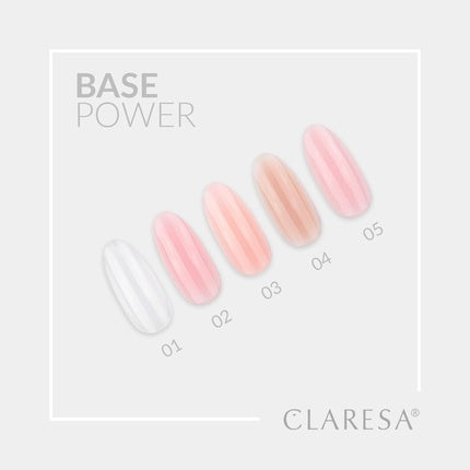 Claresa Base Power Hybrid Base 04 5g - High Quality Nail Polish