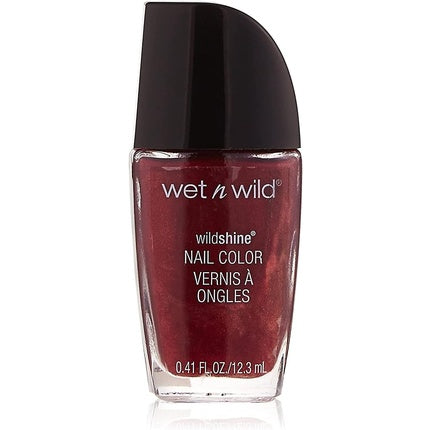Wet 'n' Wild Wild Shine Nail Color Burgundy Frost 1 Count
