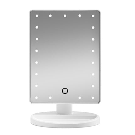 Gillian Jones Makeup Mirror With Heart Led Light Touch Function White