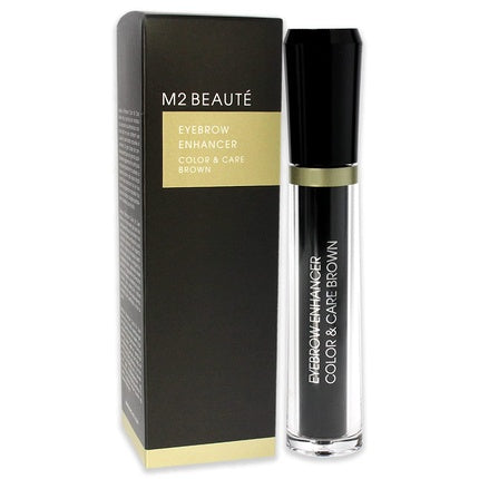 M2 Beaute Eyebrow Enhancer Color and Care Brown for Women 0.2 Oz Eyebrow Gel