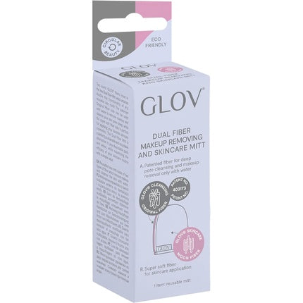 GLOV Microfibre Face Cloth Face Wipes Face Cleanser Make Up Remover Facial Cleanser Face Towels Makeup Wipes Microfibre Mitt Dual Fiber Makeup Removing and Skincare Mitt