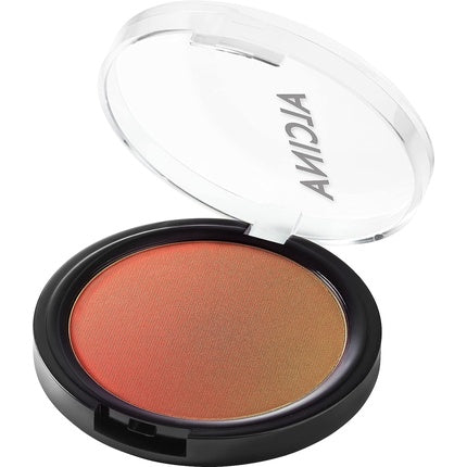 ALCINA Sundowner Powder Blush - 2-in-1 Blush and Rouge for Feminine Apple Cheeks and Defined Cheekbones