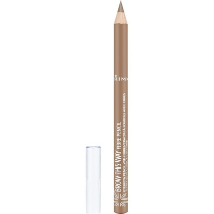 Rimmel London Brow This Way Fiber Pencil Softly Defines and Thickens Eyebrows Light 1.1g