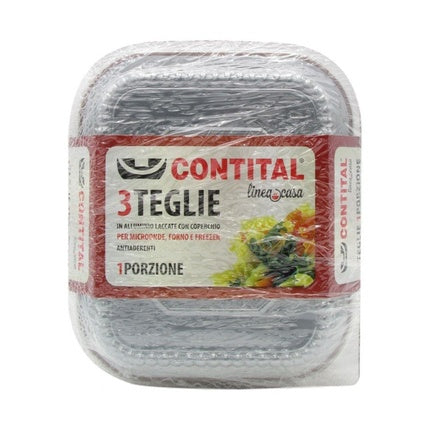 Contital Painted Aluminum Sheets with Lid 1 Portion
