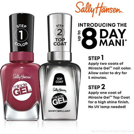 Sally Hansen Miracle Gel Nail Polish Red Eye