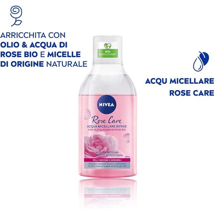 Nivea Micellar Rose Water with Oil, 400ml