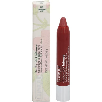 Clinique Chubby Stick Intense Moisturizing Lip Color Balm 02 Chunkiest Chili 0.1oz