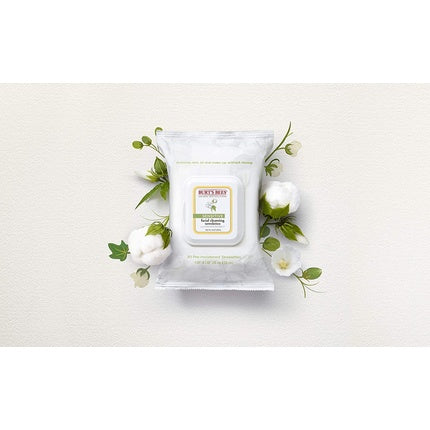Burt's Bees Natural Face Cleansing Wipes with Cotton Extract 30 Wipes