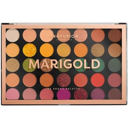 Profusion Cosmetics Marigold 35 Shade Eyeshadow Palette