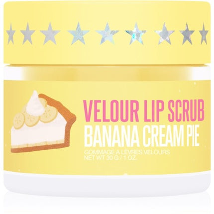 Jeffree Star Cosmetics Banana Fetish Velour Lip Scrub - Banana Cream Pie, 30 g