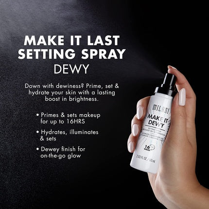 Milani Make It Dewy Setting Spray Hydrate and Illuminate 60ml