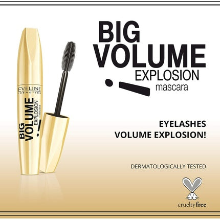 Eveline Big Volume Explosion Mascara - Black, 12ml