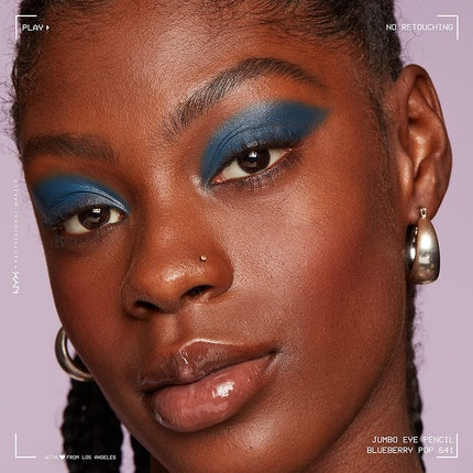 NYX Professional Makeup Jumbo Eye Pencil Blueberry Pop and Eggplant Eyeshadow and Eyeliner Pencil
