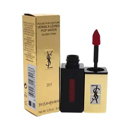 Yves Saint Laurent Glossy Stain Pop Water 6ml 201 Dewy Red