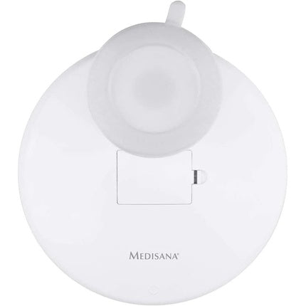 Medisana CM 850 Round Cosmetic Mirror with Strong Suction Cup and LED Lighting 19cm Diameter 5x Magnification