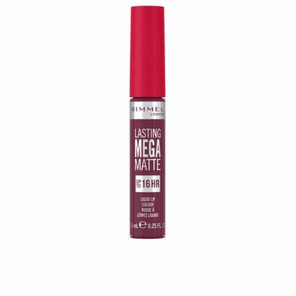 Rimmel London Lasting Mega Matte Fluid Lipstick Nº 940 Rock Me Purple 7.4