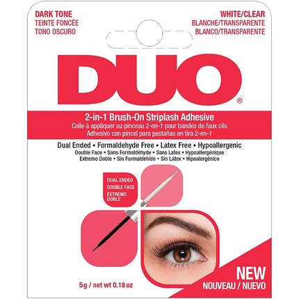 Duo Quick-Set Striplash Adhesive Dark 5g