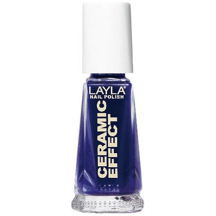 Ceramic Effect Nail Polish Blue Night 1.9 Ounce