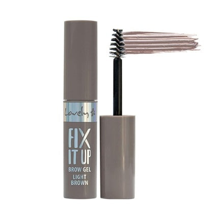 Lovely Fix It Up Brown Gel Eyebrow Mascara Dark Brown