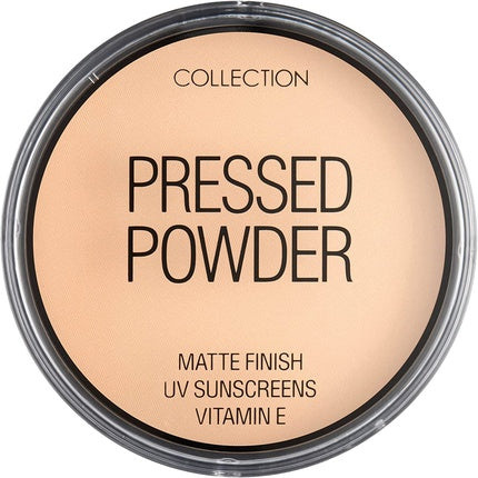 Collection Cosmetics Pressed Powder Velvety Matte Finish 17g Translucent