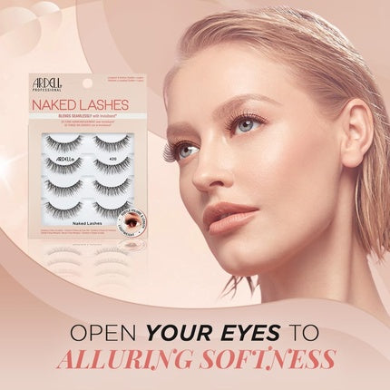 Ardell Naked Lashes False Eyelashes 4 Pairs Style 420 - Pack of 4