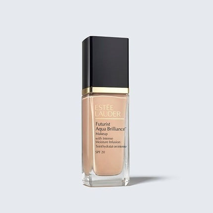 Estee Lauder Futurist Aqua Brilliance Liquid Foundation 1W0 Warm Porcelain