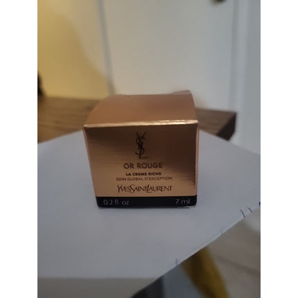 Yves Saint Laurent OR Red La Creme Riche Global Exceptional Care 0.2fl Oz 7ml