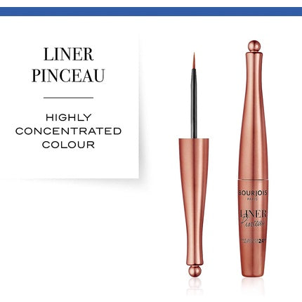 Bourjois Liquid Eyeliner Pinceau Waterproof Precise Long Lasting 06 Cuivre Cubiste 1 Count